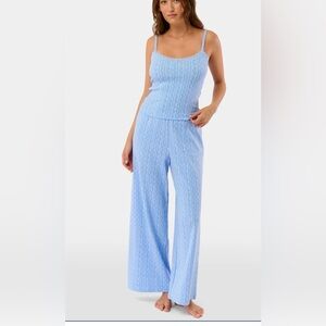 Roller Rabbit Light Blue Cotton Pajamas